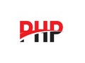 PHP Letter Initial Logo Design Vector Illustration Royalty Free Stock Photo