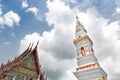 Phra That Anon, an old Thai chedi stupa or pagoda containing relic of Ananda, Yasothon, Thailand