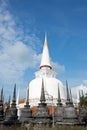 Phra Boromathat Chedi or Phra That Nakhon Pagoda Royalty Free Stock Photo