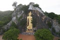 Phra Buddha Wichitman It is a large Buddha image, outdoors, Located at Tham Ruesi Khao Ngu Temple.