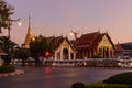 Phra That Chang Kham Worawihan temple.