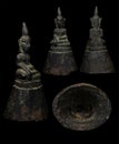 Phra Chiang Rung Buddha Statue Antique Thai Buddhist Amulet