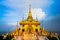 Phra Chulamanee Chedi or Golden Pagoda at Khiriwong Temple