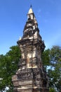 Phra That Kong Khao Noi, ancient stupa or chedi that enshrines holy Buddha relics located in Yasothon Province, Thailand Royalty Free Stock Photo