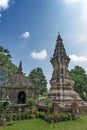 Phra That Kong Khao Noi, ancient stupa or chedi that enshrines holy Buddha relics located in Yasothon Province, Thailand Royalty Free Stock Photo