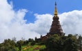 Phra Maha Dhatu Naphamethanidon,Pagoda at Doi Inthanon