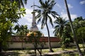 Phra Mahathat Chedi of Wat Kiean Bang Kaew in Khao Chaison District of Phatthalung, Thailand