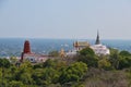 Phra Nakhon Khiri view Khao Wang in Phetchaburi province, Thailand