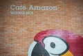 Cafe Amazon logo Royalty Free Stock Photo