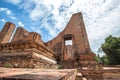 Phra Nakorn Si Ayutthaya,Thailand on May 27,2020:Ubosotordination hall of Wat Maheyong in Ayutthaya Historical Site