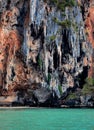 Phra Nang Beach, Princess Cave, limestone formations