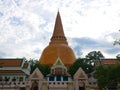 Phra Pathommachedi a stupa in Thailand