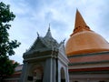 Phra Pathommachedi a stupa in Thailand Royalty Free Stock Photo