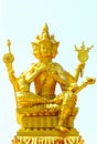 Phra phrom or brahma, hindu god statue Royalty Free Stock Photo