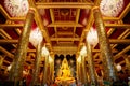 Phra Phuttha Chinnarat Buddha Image at Wat Phra Si Rattana Mahathat Temple in Phitsanulok, Thailand Royalty Free Stock Photo