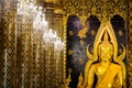 Phra Phuttha Chinnarat, Thai ancient heritage and considered as one of the most beautiful Buddha figure in Thailand, placed at Wat Royalty Free Stock Photo