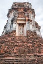 Phra Prang Sam Yot, The city of monkey in Thailand. Royalty Free Stock Photo