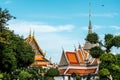 Phra Prang of Wat Arun and the Ubosot, Arun temple Bangkok.