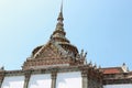 Crown of Wihan Yot - Buddha image hall in Wat Phra Kaew, Bangkok, Thailand