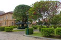 Phra Thinang Boromphiman gardens, residence of Thai kings in the Grand Palace, Bangkok