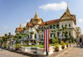 Phra Thinang Chakri Maha Prasat in the grand palace ground, heart of Bangkok, Thailand.