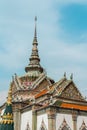 Phra Viharn Yod in Wat Phra Kaew (Wat Phra Sri Rattana Satsadaram) in Bangkok, Thailand