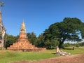 Phra That Ya Khu Temple, ancient town of Fa Daed Song Yang in Kalasin