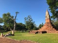 Phra That Ya Khu Temple, ancient town of Fa Daed Song Yang in Kalasin
