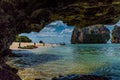 PhraNang Cave beach in Krabi Thailand