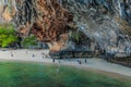 PhraNang Cave beach in Krabi Thailand