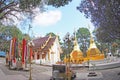 Wat Phrathat Doi Tung Chiang Rai, Thailand, December 2018.