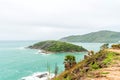 Phromthep Cape, Beautiful Andaman sea view in Phuket island, Thailand Royalty Free Stock Photo