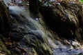 Phu-Kaeng waterfall in deep forest in Thailand