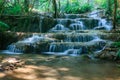 Phu-Kaeng waterfall in deep forest in Thailand