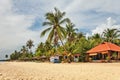 Exotic tropical beach. Royalty Free Stock Photo