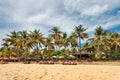 Exotic tropical beach. Royalty Free Stock Photo