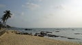 Phu Quoc, Vietnam - circa february 2024: long beach in the afternoon