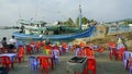 Phu Quoc, Vietnam - circa february 2024: traditional street kitchen