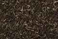 Phuguri Darjeeling Tea dried tea leaves close up full frame Royalty Free Stock Photo