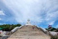 Phuket, Thailand - Apr 06 2017 : Tourist come to worship the big buddha