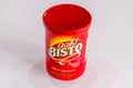 Canister of Bisto gravy granules