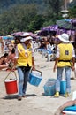 Phuket, Thailand: Food Vendors on Beach