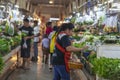 Fruit market, Thais sell fruits and vegetables to tourists
