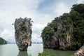 The famous James Bond Island, Phuket, Thailand-3 Royalty Free Stock Photo