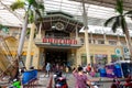 Phuket, Thailand - Jun 16, 2019 : Banzaan fresh seafood market in Patong