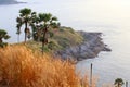 Phuket thailand a landscape from the cape promthep