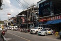 Bangla road in the afternoon. The famous walking street on Patong Beach with bars and discos