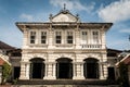 Phuket, Thailand - Nov 21, 2016: Phuket Thai Hua Museum on a Beautiful Colonial Sino Portuguese Style Building.