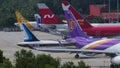 Aircraft Traffic in Phuket airport