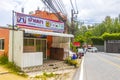 Landscape cityscape panorama roads cars buildings forest nature Phuket Thailand